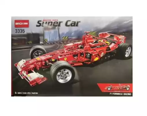 Brick F1 Super Car 3335, деталей 1242 шт